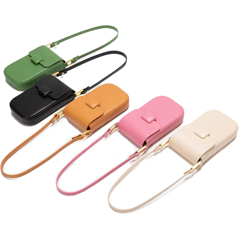 leather phone bag