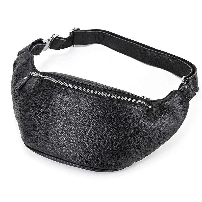 leather belt bag